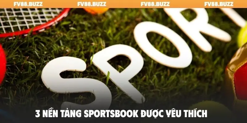 3 nền tảng sportsbook được yêu thích