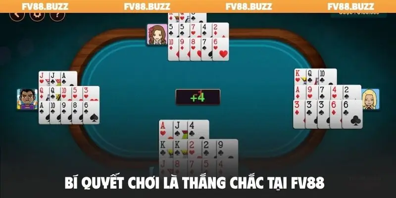 Bí quyết chơi là thắng chắc tại FV88