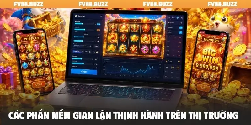 Các phần mềm gian lận thịnh hành trên thị trường