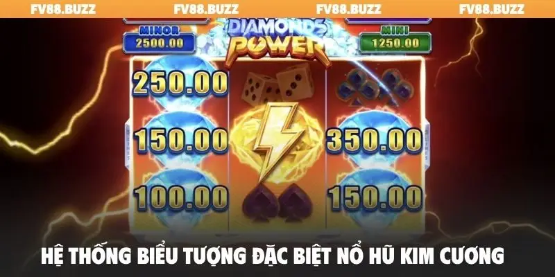 Hệ thống biểu tượng đặc biệt nổ hũ kim cương